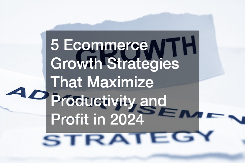 5 Ecommerce Growth Strategies That Maximize Productivity and Profit in 2024